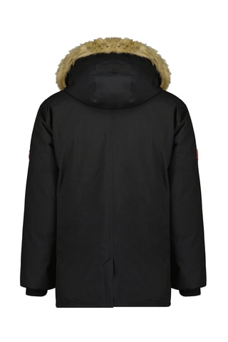 Parka à capuche Claudana - Noir