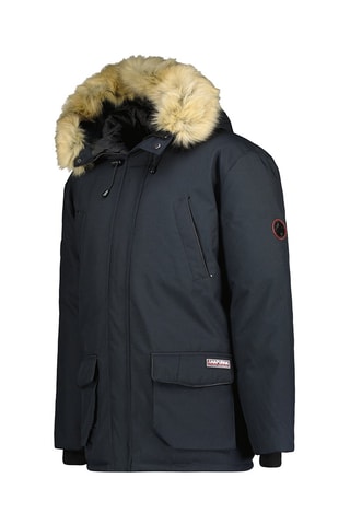 Parka à capuche Claudana - Bleu marine