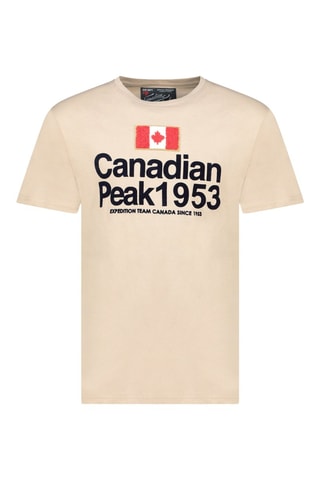 T-shirt Jackeak - Rouge, noir et beige