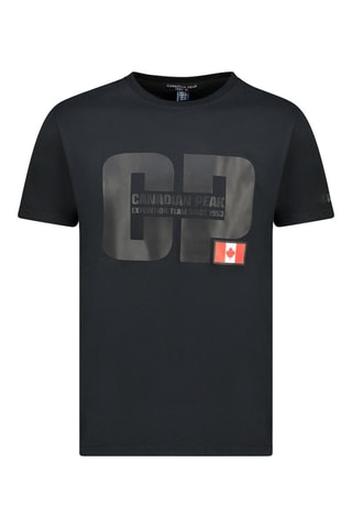 T-shirt - Blanc, noir et rouge