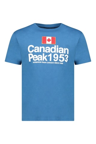 T-shirt Jackeak - Blanc et bleu