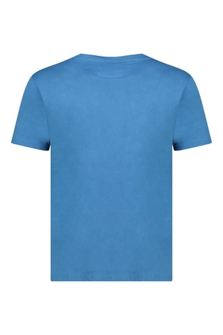 T-shirt Jackeak - Blanc et bleu