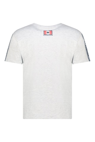 T-shirt Javengeak - Bleu, gris et rouge