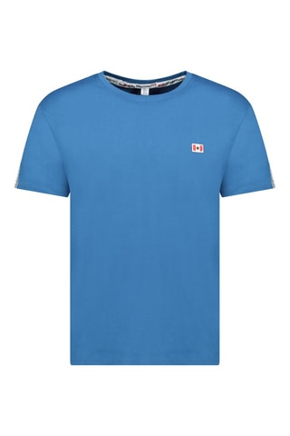 T-shirt Javengeak - Blanc, bleu et rouge