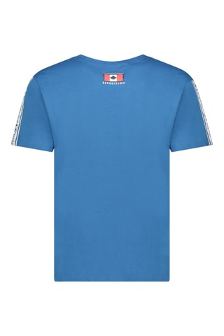 T-shirt Javengeak - Blanc, bleu et rouge