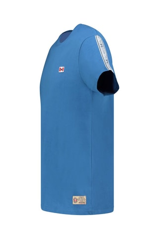 T-shirt Javengeak - Blanc, bleu et rouge