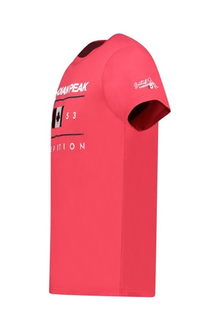 T-shirt Jezoleak - Blanc et rouge