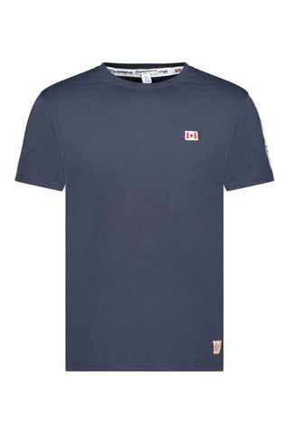 T-shirt - Blanc, bleu et rouge