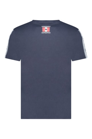 T-shirt - Blanc, bleu et rouge