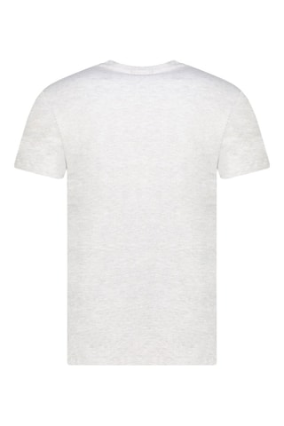 T-shirt - Blanc, rouge et gris