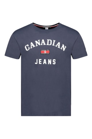 T-shirt - Blanc, rouge et bleu