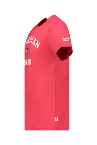 T-shirt - Blanc et rouge