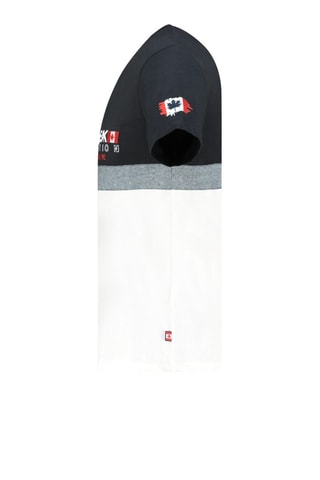 T-shirt Jdoubleak - Blanc, gris et noir