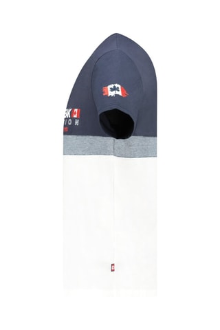 T-shirt Jdoubleak - Blanc, bleu et gris