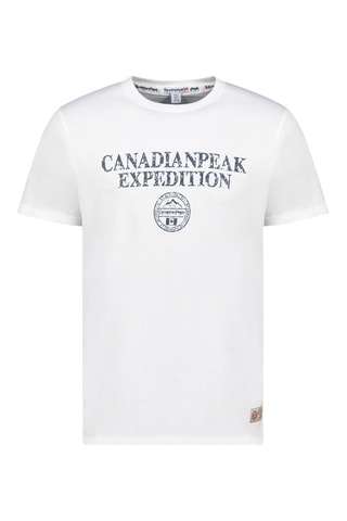 T-shirt Jvickeak - Blanc et bleu