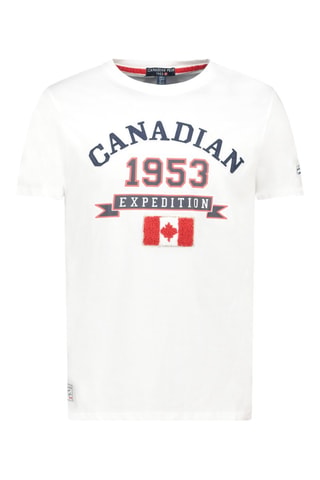 T-shirt Jollegioeak - Blanc, noir et rouge