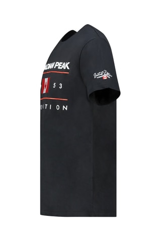 T-shirt Jezoleak - Blanc, noir et rouge
