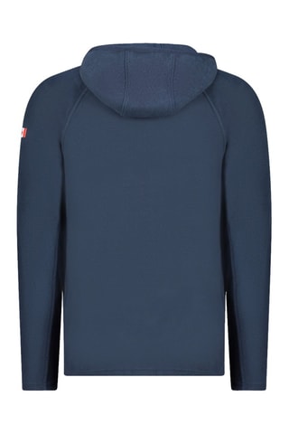 Veste à capuche - Blanc, rouge et bleu