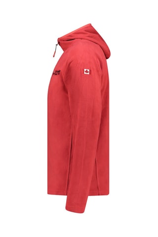 Veste à capuche - Rouge