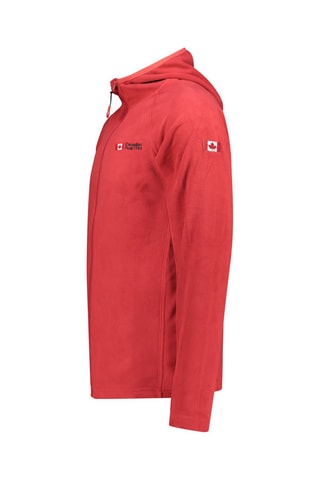 Veste à capuche - Rouge