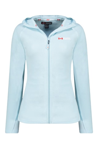Veste à capuche - Bleu clair
