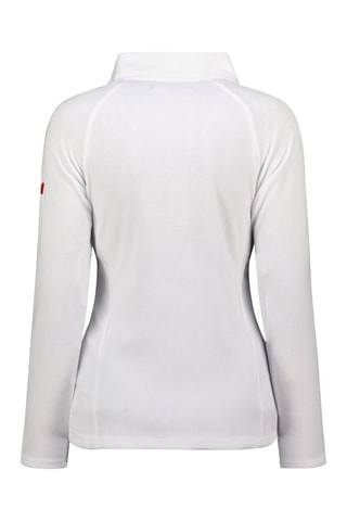 Sweat polaire Tugeak - Rouge et blanc