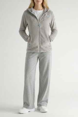 Sweat polaire à capuche Uternel - Gris clair