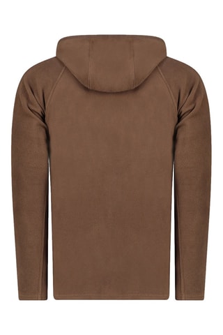 Sweat polaire à capuche Tugoodeak - Marron