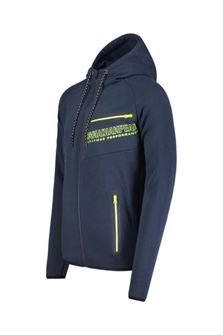 Sweat à capuche Golteak - Bleu marine