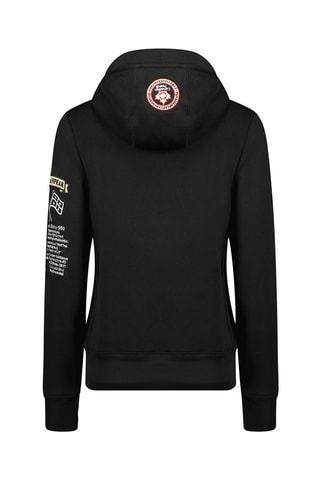 Sweat à capuche Gyrelle - Noir