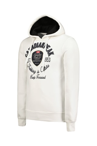Sweat à capuche Garleak - Blanc