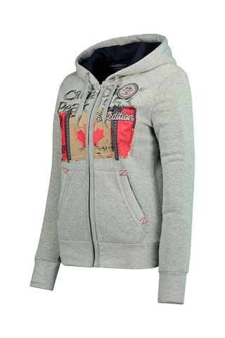 Sweat à capuche Farlotteak - Gris chiné