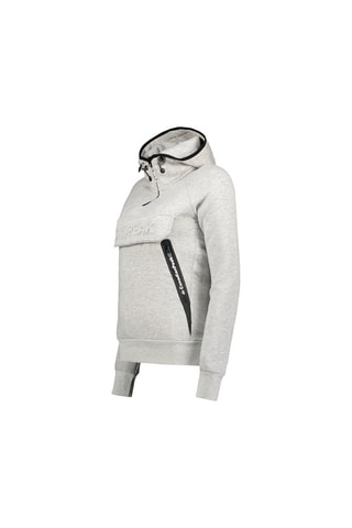 Sweat à capuche Gorteak - Blanc, noir et gris