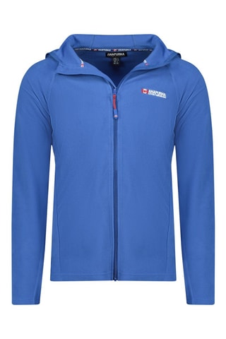 Sweat polaire Tugoodana - Blanc et bleu