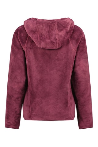 Sweat polaire - Blanc et rouge