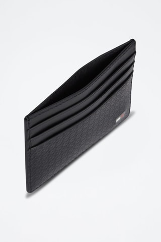 Porte-cartes en cuir - Noir