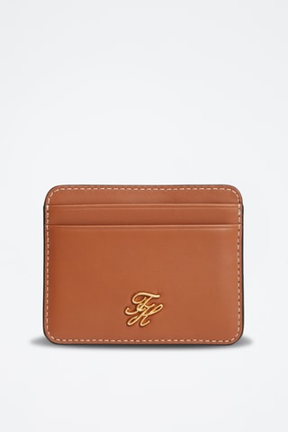 Porte-cartes en cuir - Marron