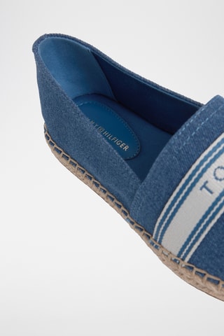 Espadrilles en jean - Bleu