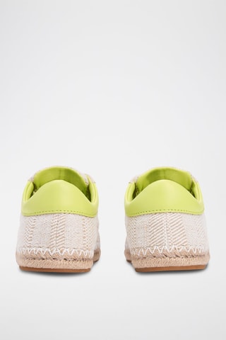 Tennis en lin - Beige