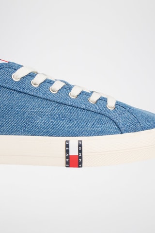 Tennis en jean - Bleu