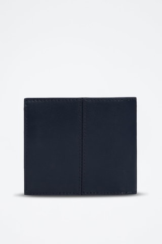 Portefeuille en cuir - Bleu marine