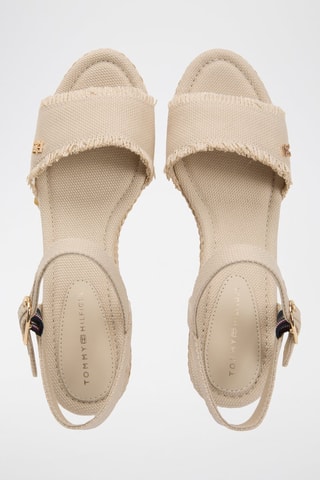 Sandales compensées - Beige