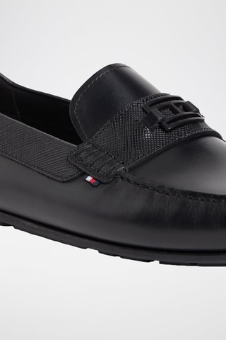 Mocassins en cuir nappa - Noir