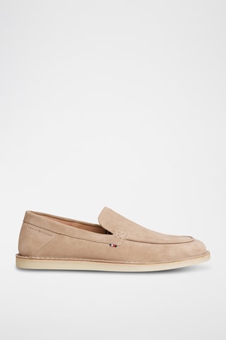 Mocassins en nubuck - Beige
