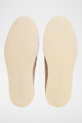 Mocassins en nubuck - Beige
