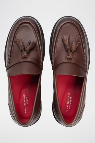 Mocassins en cuir - Marron
