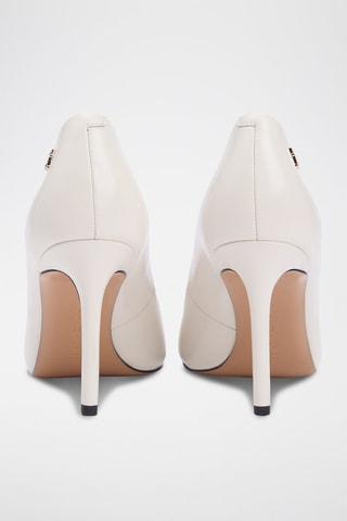 Escarpins en cuir - Beige clair