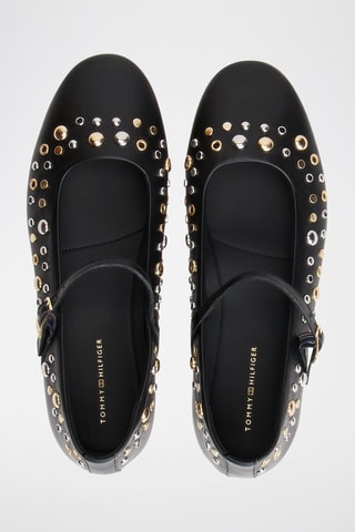 Babies en cuir nappa - Noir