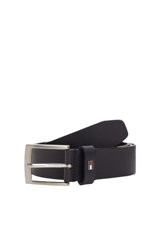 Ceinture en cuir - Bleu nuit