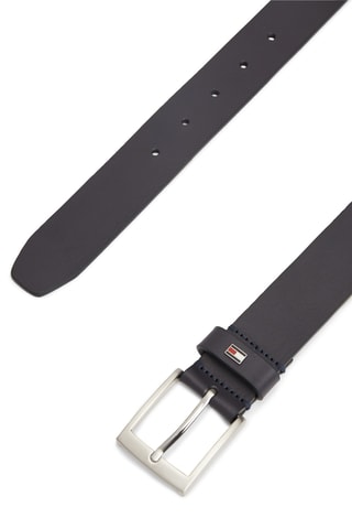Ceinture en cuir - Bleu nuit